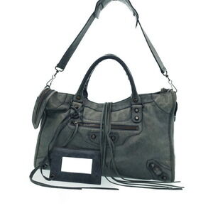 Balenciaga The City Leather Shoulder Bag